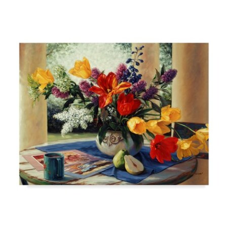 Trademark Fine Art Robin Anderson 'Spring Bouquet' Canvas Art, 35x47 ALI31997-C3547GG